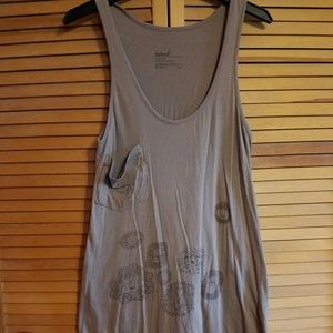 Threadless tunic tank Select Dandy Lion pattern